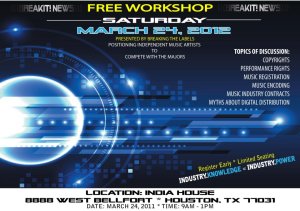 INDUSTRY KNOWLEDGE FREE WORKSHOP PRESENTED BY BREAKING THE LABELS